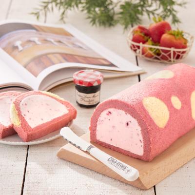 COLD STONE夏日新品《粉戀草莓冰心捲》