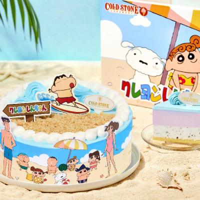 冰淇淋蛋糕新品《蠟筆小新衝浪趣》沁涼消暑！