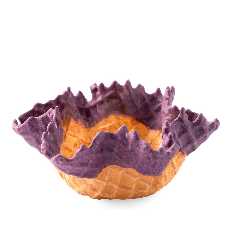 紫薯沾醬脆餅